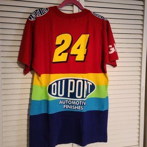 NASCAR  Vintage Jeff Gordan 24  Race Dupont COLLECTOR T shirt